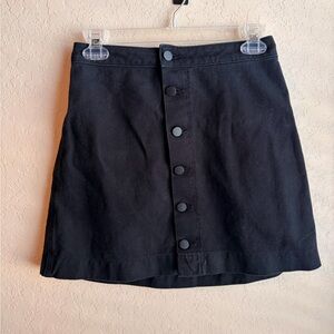 American Apparel Black Mini Skirt